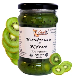 Konfitura z Kiwi 370g – Naturalna, Ręcznie Robiona, Egzotyczny Smak - Konfitury, marmolady, powidła - miniaturka - grafika 1
