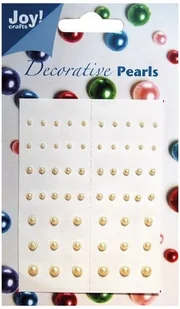 Perełki Samoprzylepne Kremowe, Joy Crafts - Dekoratorstwo - miniaturka - grafika 1