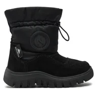 Buty dla chłopców - Śniegowce Naturino Varna 2 Wp. 3001578-01-0A01 Czarny - miniaturka - grafika 1