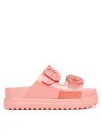 Klapki i japonki damskie - Melissa Klapki Melissa Cozy Platform Ad M 36158 Koralowy - miniaturka - grafika 1