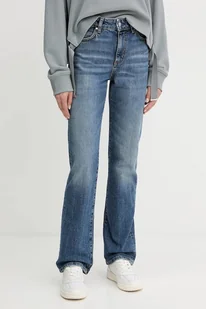 BOSS jeansy damskie kolor granatowy 50545113 - Spodnie damskie - miniaturka - grafika 1