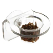 Dekoracje do terrarium - TERRARIO GECKO BAR INVISIBLE - MISKA WISZĄCA - miniaturka - grafika 1