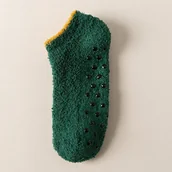 Skarpetki damskie - Puchate skarpety antypoślizgowe - miniaturka - grafika 1