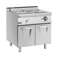 Inne urządzenia gastronomiczne - Royal Catering Bemar 6000 W 2 x GN 1/2 2 x GN 1/3 kran szafka dolna (80 x 73 cm) - Bemary przemysłowe - miniaturka - grafika 1