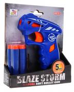 Zabawki militarne - Blaze Storm Pistolet Niebieski - miniaturka - grafika 1
