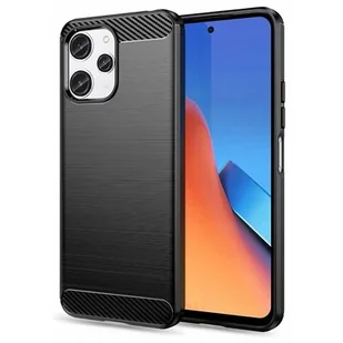 Etui XIAOMI REDMI 12 Tech-Protect TPU Carbon czarne - Etui i futerały do telefonów - miniaturka - grafika 1