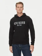 Bluzy męskie - Guess Bluza M5GQ36 KCN01 Czarny Regular Fit - miniaturka - grafika 1