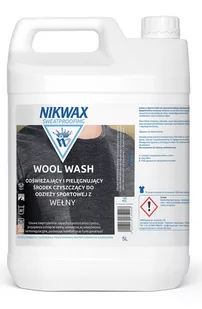 Płyn do prania wełnianej bielizny termoaktywnej Nikwax Wool Wash 5 L - Akcesoria obuwnicze - miniaturka - grafika 1