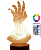 Lampy stojące - Lampka Nocna 3D Led Walking Dead Zombie Imię - miniaturka - grafika 1