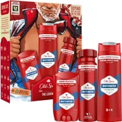 Kosmetyki do kąpieli - Old Spice Zestaw Alpinist (deo w spray i sztyft + żel pod prysznic Whitewater) - miniaturka - grafika 1