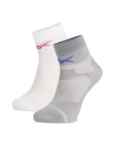 Reebok Zestaw 2 par niskich skarpet unisex R0403-SS24 (2-pack) Biały - Skarpetki damskie - miniaturka - grafika 1