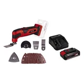 Narzędzia wielofunkcyjne - Narzędzie wielofunkcyjne EINHELL TC-MG 18 Li Solo + Akumulator EINHELL 4512097 2.5 Ah 18V + Ładowarka - miniaturka - grafika 1