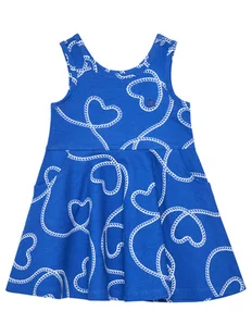 Gap Sukienka letnia 778350-00 Niebieski Regular Fit - Sukienki i spódniczki dla dziewczynek - miniaturka - grafika 1
