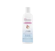 Kosmetyki kąpielowe dla dzieci - Biogened S.A. EMOLIENT LINUM BABY kremowy żel pod prysznic do mycia 200ml - miniaturka - grafika 1