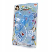 Zabawy w naśladowanie dorosłych - MAŁY LEKARZ ZESTAW DOKTORA ZABAWKI SZPITAL DLA LALEK MISIÓW RÓŻNE KOLORY - miniaturka - grafika 1