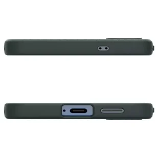 Etui do Samsung Galaxy S25 Abyss Green Spigen Liquid Air - Etui i futerały do telefonów - miniaturka - grafika 1