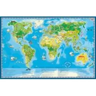 Podkładki na biurko - Mapa dwustronna Świata Młodego Odkrywcy - miniaturka - grafika 1