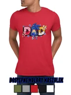 Koszulki męskie - KOSZULKA BAWEŁNIANA MĘSKA T-SHIRT DZIEŃ TATY OKAZJE RÓŻNE WZORY PREZENT- XL - miniaturka - grafika 1