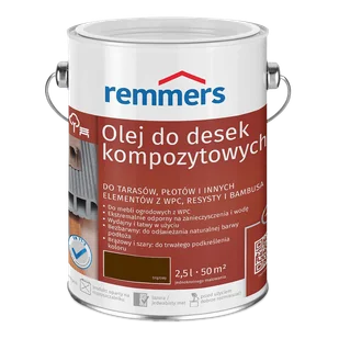 Olej Do Desek Kompozytowych  Brązowy - Farby i impregnaty do drewna - miniaturka - grafika 1