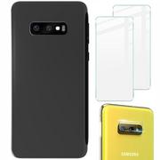 Etui i futerały do telefonów - Bizon Etui + 2x szkło + obiektyw Case Clear Galaxy S10e przezroczyste BCCGALS10ECL - miniaturka - grafika 1