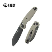 Noże - Nóż składany Kubey Breeze Tan G10, Blackwashed 14C26N by Caleb Waldman (KU288G) - miniaturka - grafika 1