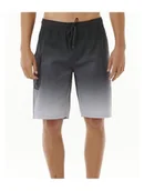 Stroje kąpielowe - Szorty kąpielowe męskie RIP CURL Shock Easy Fit Boardshort czarne M - miniaturka - grafika 1