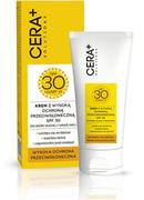 Balsamy i kremy do opalania - Cera+ Solutions Krem SPF30 sk. sucha/wrażliwa 50ml - miniaturka - grafika 1