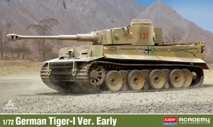Model plastikowy Czołg Tiger 1 Ver. Early 1/72 Academy - Modele do sklejania - miniaturka - grafika 1