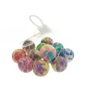 Piłki dla dzieci - Piłeczka kauczukowa 2,5cm 12szt Adar - miniaturka - grafika 1