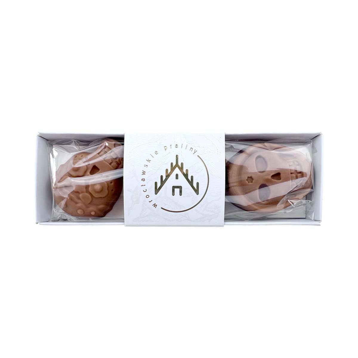 Czaszki z mlecznej czekolady (60g)