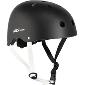 Kaski rowerowe - Mtw001 Czarny Rozm. S(52-56Cm) Kask Nils Extreme - miniaturka - grafika 1