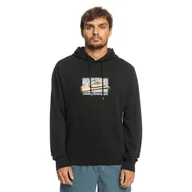 Bluzy męskie - Męska Bluza QUIKSILVER RETROFADE M OTLR EQYFT04749-KVJ0 – Czarny - miniaturka - grafika 1