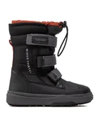 Buty dla chłopców - Geox Śniegowce J Bunshee Pg B Abx B J26D8B 0FUME C9BN6 S Czarny - miniaturka - grafika 1