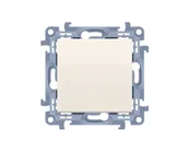 Wyłączniki światła i elektryczne - Wyłącznik pojedynczy, szybkozłączki SIMON 10 - kremowy - miniaturka - grafika 1