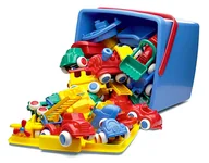 Samochody i pojazdy dla dzieci - Viking Toys, pojazdy w wiaderku - miniaturka - grafika 1