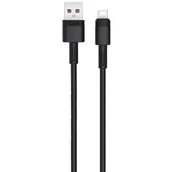 Kable USB - Xo Kabel NB-Q166 Usb Usb-c 1,0 m 5A czarny - miniaturka - grafika 1