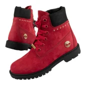 Buty trekkingowe damskie - Buty trekkingowe Timberland W TB0A2MBU (kolor Czerwony, rozmiar 37) - miniaturka - grafika 1
