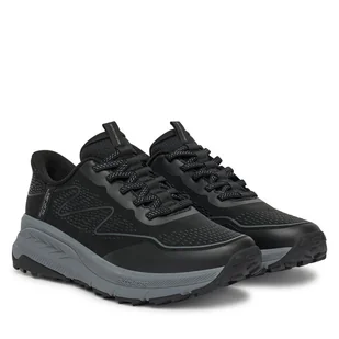 Trekkingi Skechers Switch Back-Mist 237685/BKMT Czarny - Buty trekkingowe męskie - miniaturka - grafika 1