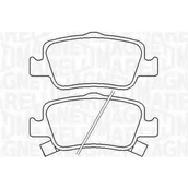 Klocki hamulcowe - Klocki hamulcowe - komplet MAGNETI MARELLI 363916060666 - miniaturka - grafika 1