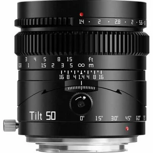 Obiektyw TTArtisan Tilt 50mm f/.4 Canon R - Obiektywy - miniaturka - grafika 1