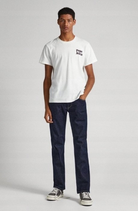 PEPE JEANS JEANSY GRANATOWE PROSTE DŁUGIE MĘSKIE 33/34 1ZXG2_C* 33/34 1ZX