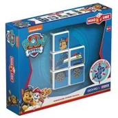 Układanki dla dzieci - GeoMag Magicube Psi Patrol samochód policyjny - miniaturka - grafika 1