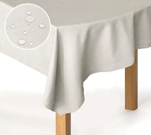 Obrus plamoodporny 150x250 lniany Polski Greno - Obrusy i serwetki - miniaturka - grafika 1