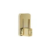 Karnisze - Wieszaki samoprzylepne do zazdrostek złote 100 sztuk Bojanek - miniaturka - grafika 1