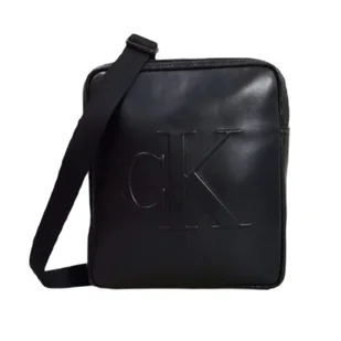 Torba na ramię listonoszka Calvin Klein Crossbody Bag Czarna - ZM0ZM02871 8DS - Nerki - miniaturka - grafika 1