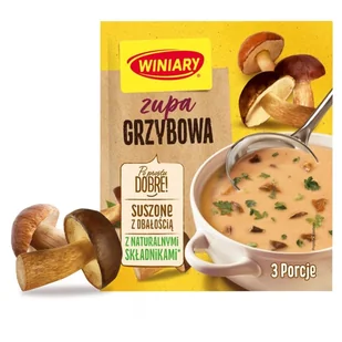 Winiary Zupa grzybowa - Szybkie dania obiadowe - miniaturka - grafika 1