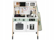 Zabawki AGD - Zabawkowa kuchnia drewniana z akcesoriami PREMIUM - miniaturka - grafika 1