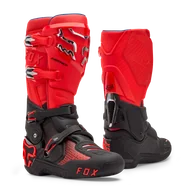 Buty motocyklowe - Buty Cross FOX Instinct Czerwony fluorescencyjny46 - miniaturka - grafika 1