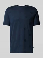 Koszulki męskie - T-shirt z czystej bawełny model ‘Thompson’ - miniaturka - grafika 1