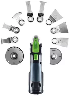 Akumulatorowe urządzenie wielofunkcyjne Festool OSC 18 E-Basic-Set 576592  od 89 zł! - Szlifierki i polerki - miniaturka - grafika 1